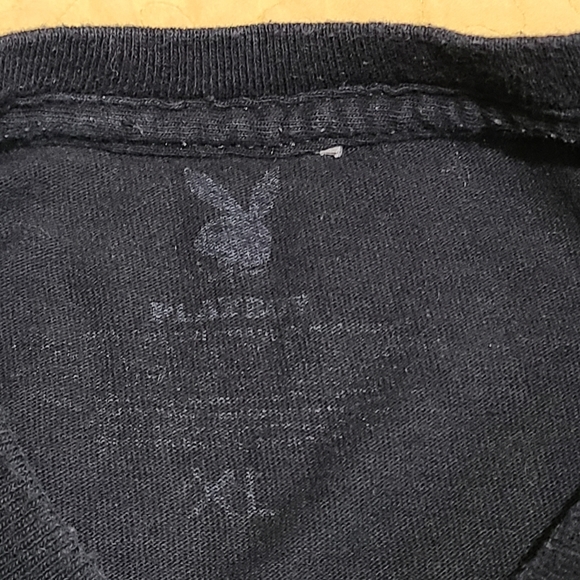 PLAYBOY logo T shirt size XL - Picture 3 of 4